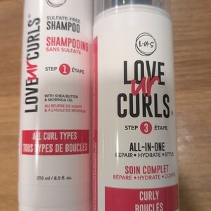 LUS Love Ur Curls Shampoo and All-in-One Set